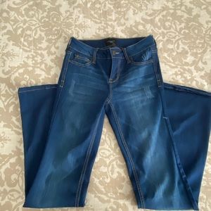 Celebrity Pink Flare Denim